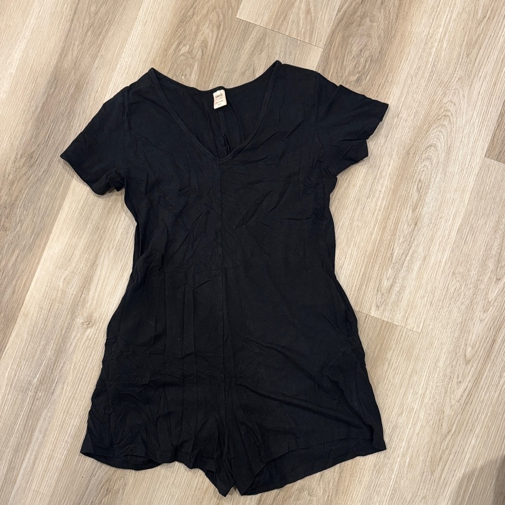 Smash + Tess Black Romper